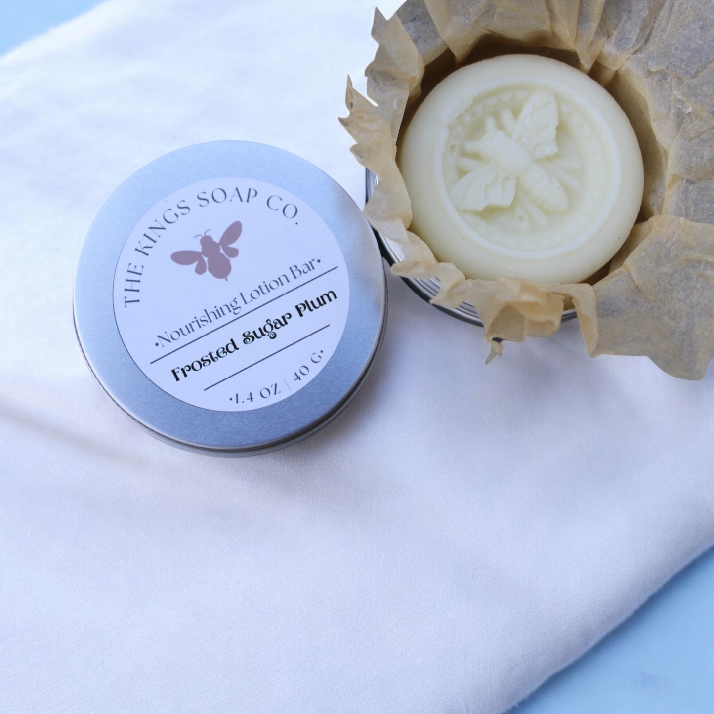 Frosted Sugar Plum Lotion Bar