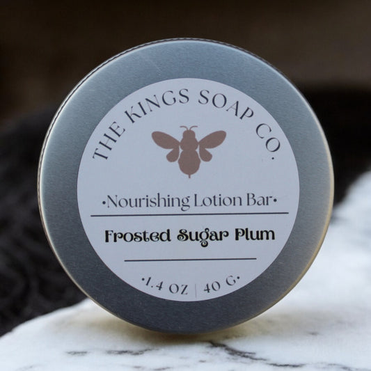 Frosted Sugar Plum Lotion Bar