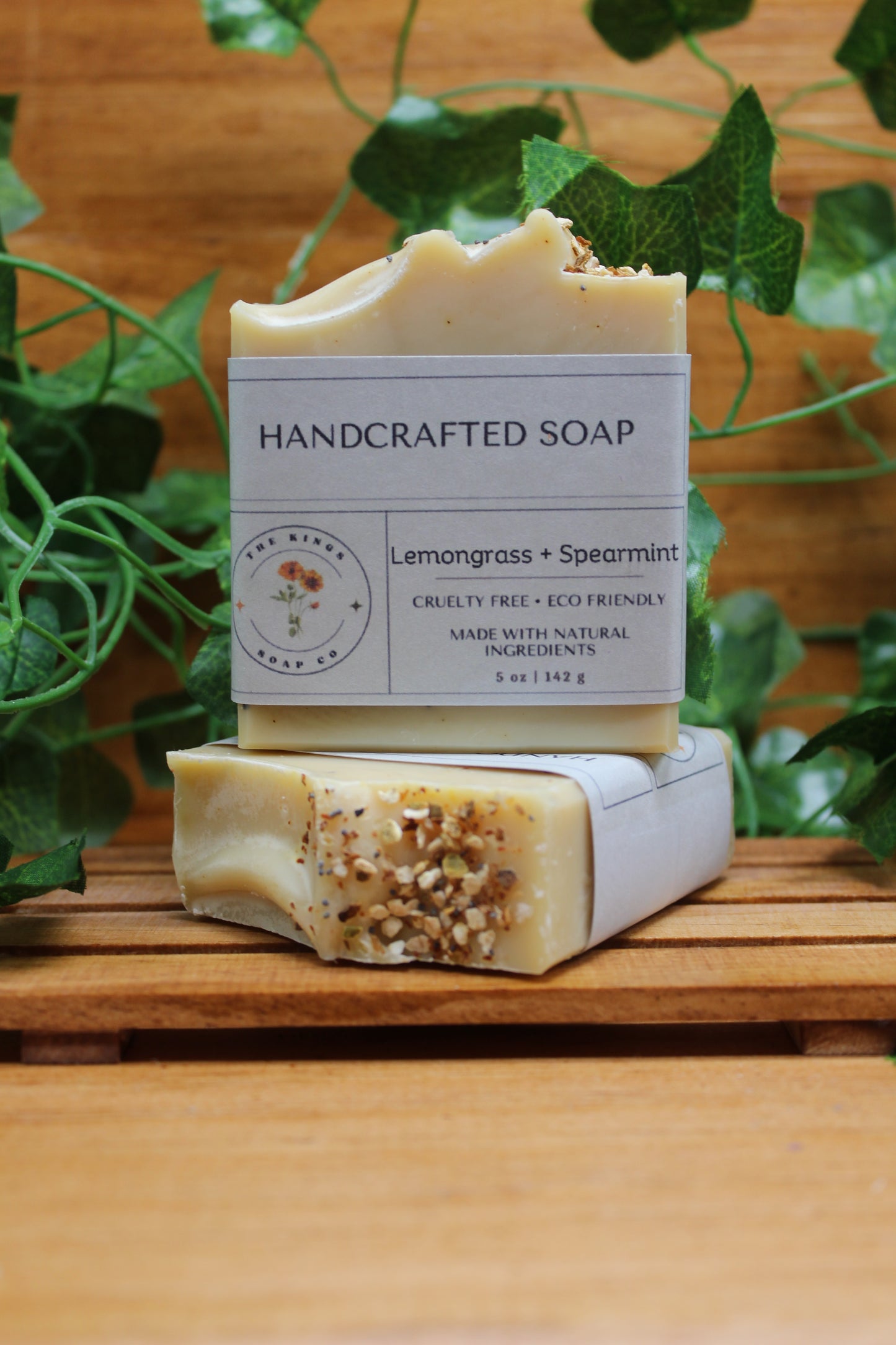 Lemongrass + Spearmint Soap